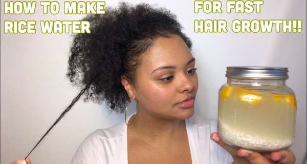 HOW TO MAKE RICE WATER FOR FAST HAIR GROWTH