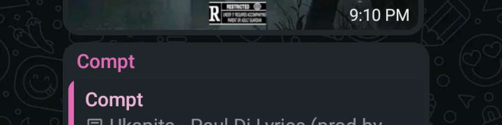 User Cover